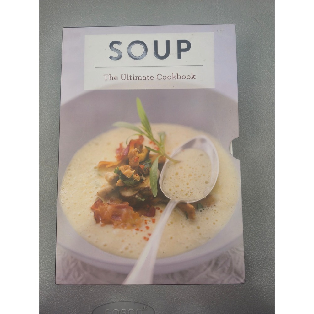 Soup The Ultimate Cookbook Derek Bissonnette Hardcover First Edition w/Slipcase